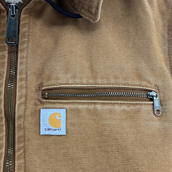 Carhartt Discontinued Sherpa Lined Wildwood Jacket 100815-211 Yellowstone XL - Picture 4 of 15
